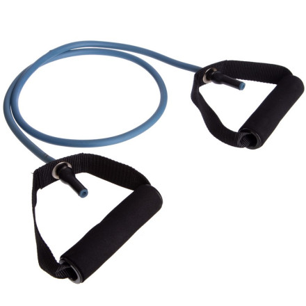 Еспандер трубчастий з ручками з фіксатором дверей SP-Sport FI-2659-B навантаження-2,7кг довжина-120см синій