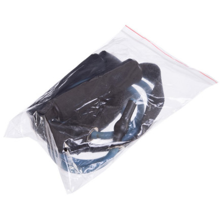 Еспандер трубчастий з ручками з фіксатором дверей SP-Sport FI-2659-B навантаження-2,7кг довжина-120см синій