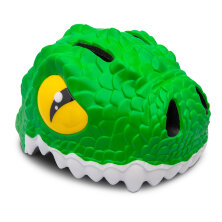 Детский 3D анимированный шлем Crazy Safety Крокодил Зеленый