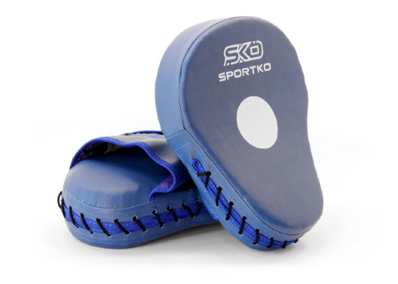 Лапа боксерская Sportko PD-5 р-р 30х20х8 см синий