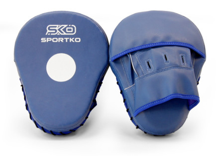 Лапа боксерська Sportko PD-5 р-р 30х20х8 см синій