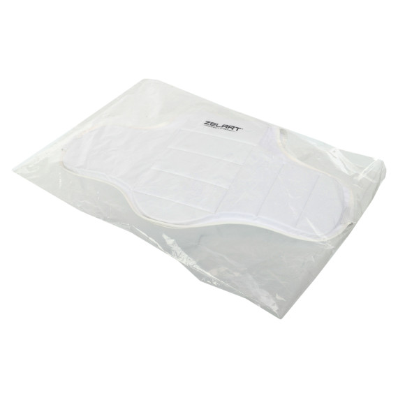 Захист корпусу (жилет) для карате Zelart BO-0399 S-XL білий Код BO-0399