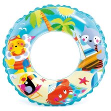 Детский надувной круг для плавания Intex 59242-1 Крабик