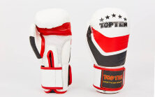 Перчатки боксерские кожаные TOP TEN MA-6752-W