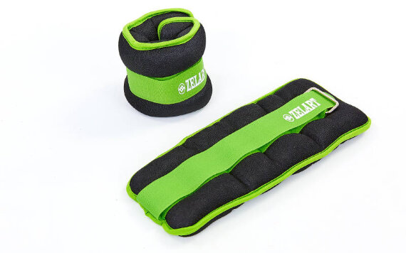 Утяжелители-манжеты для рук и ног FI-2502-1-GR (2х0,5)