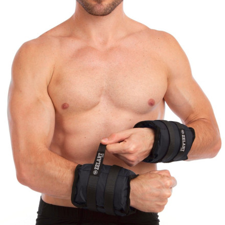 Обтяжувачі-манжети для рук та ніг FI-1967-4-BK (2 x 2кг)