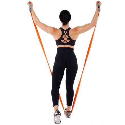 Еспандер трубчастий з ручками в захисному рукаві Zelart FI-7829-EH навантаження дуже високе