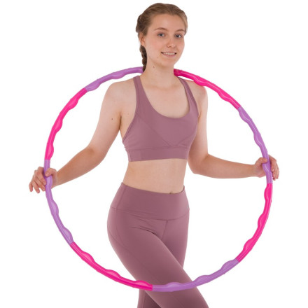 Обруч складаний Хула Хуп Hula Hoop SP-Sport BARBIE FI-5948 8 секцій