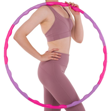 Обруч складаний Хула Хуп Hula Hoop SP-Sport BARBIE FI-5948 8 секцій