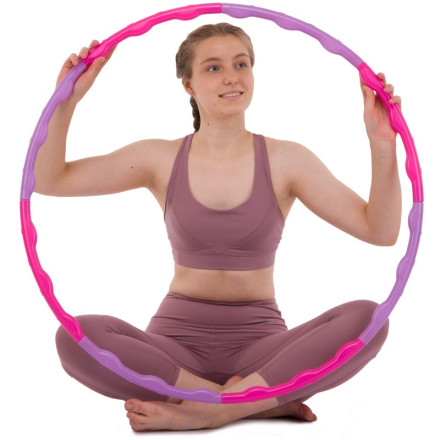Обруч складаний Хула Хуп Hula Hoop SP-Sport BARBIE FI-5948 8 секцій
