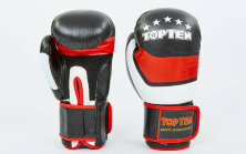 Перчатки боксерские кожаные TOP TEN MA-6752-BK