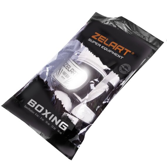 Боксерські рукавиці Зеларт BO-5698-BK Чорний