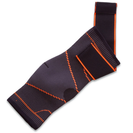 Бандаж на гомілковостоп еластичний з фіксуючим ременем EXTREME 859CA 1шт чорний оранжевий