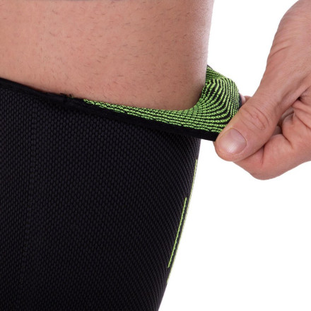 Бандаж на стегно SIBOTE ST-1013-G сірий-салатовий