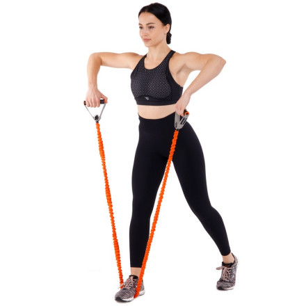 Еспандер трубчастий з ручками в захисному рукаві Zelart FI-7829-H