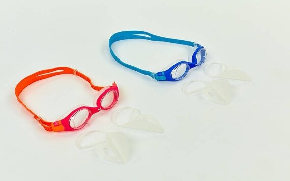 Очки для плавания детские с рассекателем Arena AR-1E053 FS BREATHER KIT JR 