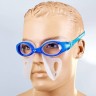 Очки для плавания детские с рассекателем Arena AR-1E053 FS BREATHER KIT JR 