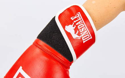 Рукавички шкіряні боксерські LONSDALE MA-6760-R