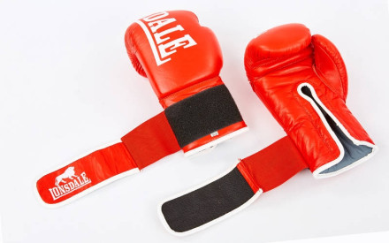 Рукавички шкіряні боксерські LONSDALE MA-6760-R
