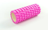 Роллер для занять йогою масажний EVA FI-5325-2 рожевий