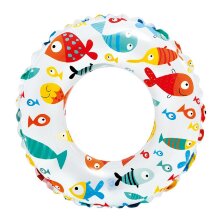 Детский надувной круг для плавания Intex 59230-1 Рифовые рыбки
