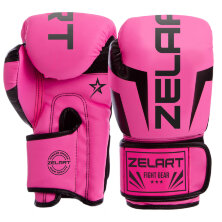 Боксерські рукавиці Зеларт BO-5698-P Рожевий