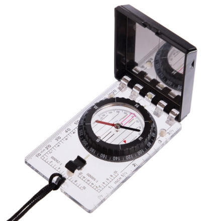 Компас рідкий планшетний у закритому корпусі із зеркалом SP-Sport DC45-6C прозрачний-зелений Код DC45-6C