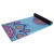 Замшевий Килимок для йоги Record FI-5662-56 блакитний-рожевий