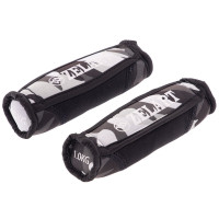 Гантелі для фітнесу м'які насипні Zelart FI-5730-2 2шт 1кг камуфляж синій 