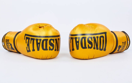 Рукавички шкіряні боксерські LONSDALE MA-6760-G