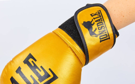 Рукавички шкіряні боксерські LONSDALE MA-6760-G