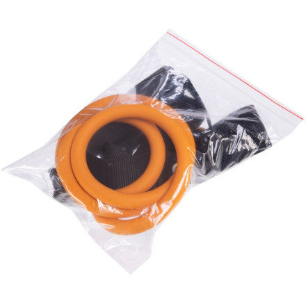 Еспандер трубчастий з ручками з фіксатором дверей SP-Sport FI-2659-OR навантаження-18кг довжина-120см помаранчевий