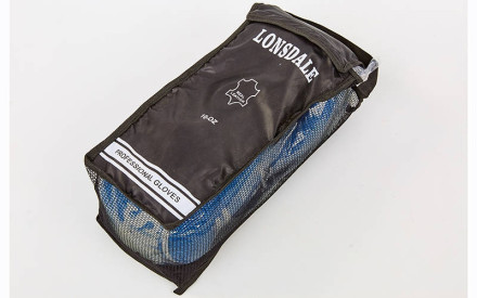 Рукавички шкіряні боксерські LONSDALE MA-6760-B