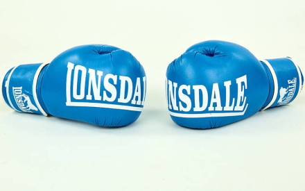 Рукавички шкіряні боксерські LONSDALE MA-6760-B