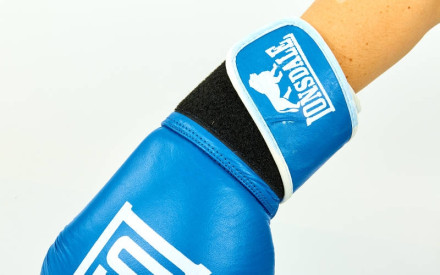 Рукавички шкіряні боксерські LONSDALE MA-6760-B