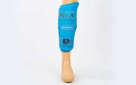 Защита голени для единоборств PU Arawaza BO-7268-BL