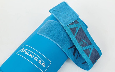 Захист гомілки для єдиноборств PU Arawaza BO-7268-BL