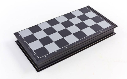 Шахи, шашки, нарди 3 в 1 дорожні пластикові магнітні SC59810 36см x 36см