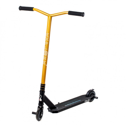 Самокат трюковый Explore Spade Delux II золотой