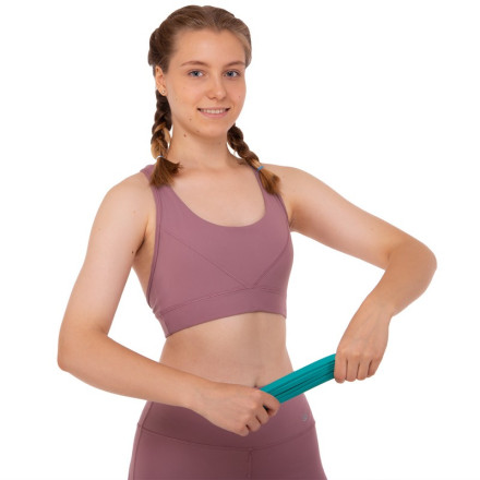 Гумка петля для підтягувань SP-Sport Fitness LINE FI-9584-1 15-25кг бірюзовий