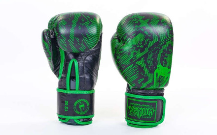 Перчатки боксерские  кожаные Venum Fusion VL-5796-G (10-12oz)