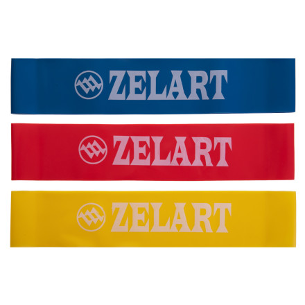 Резинки для фитнеса набор BANDS ZELART FI-8227