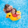 Детский надувной круг для плавания Intex 59220-2 Уточка