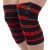 Бінти на коліна для присідань Zelart TA-2646 2шт чорний-червоний