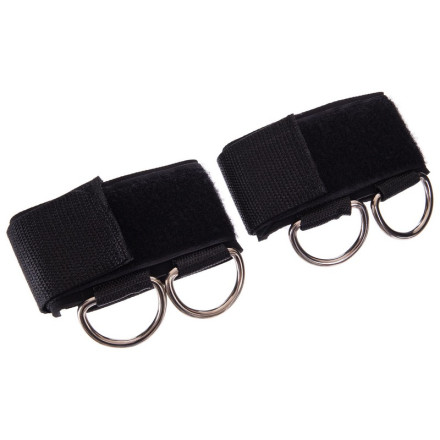 Лямки для ніг SP-Sport FI-6954 ціна за 1 шт., колір чорний, в комплекті 2 шт.