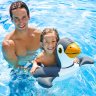 Детский надувной круг для плавания Intex 59220-3 Пингвин