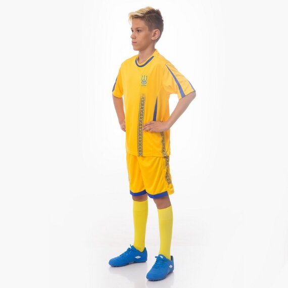 Форма футбольная детская Украина Чемпионат Мира 2018 CO-3900-UKR-18Y