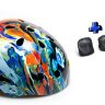 Детский защитный шлем и защита Explore BMX EX-5622-1 абстракция