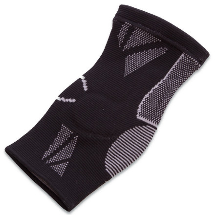 Бандаж на гомілковостоп із силіконовою вставкою SIBOTE ST-2590 розмір M-XL 1шт чорний-сірий