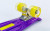 Скейт Penny Board SK-5672-3 фіолетовий зі світними колесами